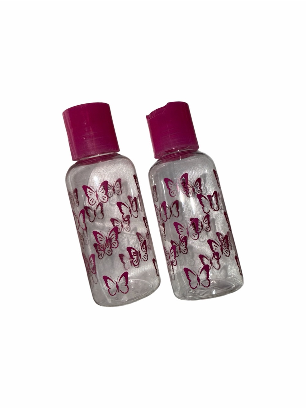 New Clear Butterfly Travel Bottles